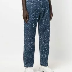 MCQ Paint-splatter Jeans In 4728 BLUE - Regular & Straight-Leg Jeans 9 MCQ Paint-splatter Jeans In 4728 BLUE - Regular & Straight-Leg Jeans -MCQ store online 16984678 34193937 600