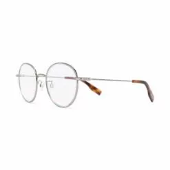 MCQ Round-frame Tortoiseshell Glasses In 002 SILVER BROWN - Glasses & Frames -MCQ store online 17079176 34734647 600