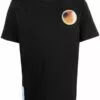 MCQ Graphic Print Crew-neck T-shirt In 1000 BLACK - T-Shirts