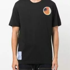 MCQ Graphic Print Crew-neck T-shirt In 1000 BLACK - T-Shirts -MCQ store online 17085282 34377683 600