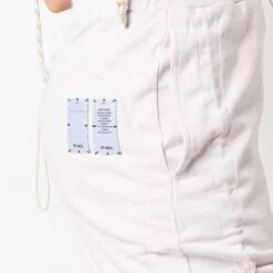 MCQ Draped Cotton Miniskirt In LILLA - Asymmetric & Draped Skirts -MCQ store online 17086299 34347874 600