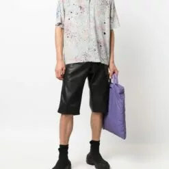 MCQ Logo-patch Shirt In 3006 MULTICOLOR - Shirts -MCQ store online 17093324 34805000 600