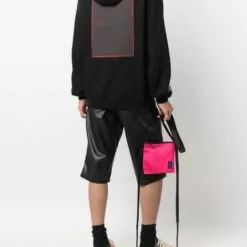 MCQ Patch-detail Cotton Hoodie In 1000 BLACK - Hoodies -MCQ store online 17114992 34667015 600