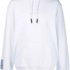 MCQ Casual Tie-dye Hoodie In 9000 OFF WHITE - Hoodies