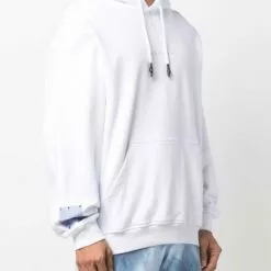 MCQ Casual Tie-dye Hoodie In 9000 OFF WHITE - Hoodies -MCQ store online 17116904 34569661 600