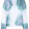 MCQ 'Breathe' Tie-dye Cotton Hoodie In ACQUA MARINA - Hoodies -MCQ store online 17118516 34571300 600