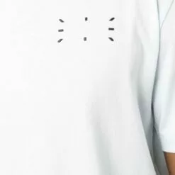 MCQ Logo Print T-shirt In 4031 ACQUA - T-Shirts -MCQ store online 17121868 34764655 600