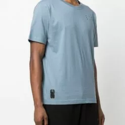 MCQ Logo Print T-shirt In 4016 PETROL - T-Shirts -MCQ store online 17122665 34764668 600