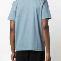 MCQ Logo Print T-shirt In 4016 PETROL - T-Shirts -MCQ store online 17122665 34766300 600