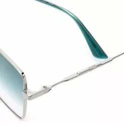 MCQ Oversized Square-frame Sunglasses In 004 SILVER GREEN - -MCQ store online 17127129 34739945 600