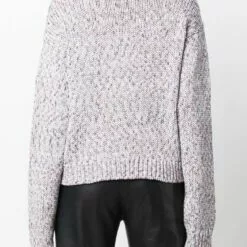 MCQ V-neck Cotton Jumper In 4727 GRIGIO - Jumpers -MCQ store online 17135845 34756590 600