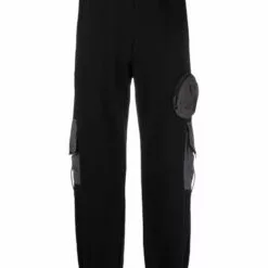 MCQ Multiple Pockets Trousers In 1000 BLACK - Regular & Straight-Leg Trousers