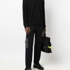 MCQ Multiple Pockets Trousers In 1000 BLACK - Regular & Straight-Leg Trousers -MCQ store online 17136718 34630096 600