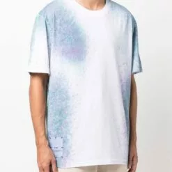 MCQ Speckle Print T-shirt In 9000 MULTICOLOR - T-Shirts -MCQ store online 17147394 35067020 600