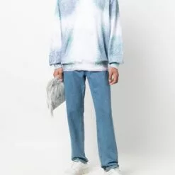 MCQ Speckle Print Sweatshirt In 9000 VERDE - Sweatshirts -MCQ store online 17148658 35217505 600