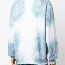 MCQ Speckle Print Sweatshirt In 9000 VERDE - Sweatshirts -MCQ store online 17148658 35217510 600