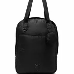 MCQ Logo-patch Detail Backpack In 1000 NER0 - Backpacks