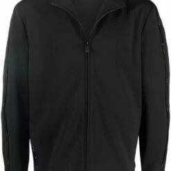 MCQ Contrast-trim Lightweight Jacket In 1000 DARKEST BLACK - Lightweight Jackets