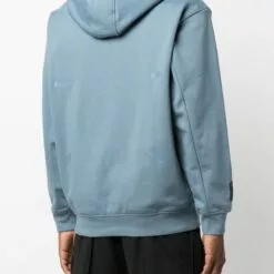 MCQ Jack Logo-appliqué Hoodie In 4016 BLUE - Hoodies -MCQ store online 17161770 34952765 600