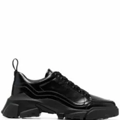 MCQ Low-top Lace-up Sneakers In 100 BLACK - Low-Tops
