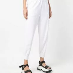 MCQ Logo-patch Track Pants In 9000 WHITE - -MCQ store online 17166411 35636456 600