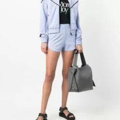 MCQ Logo-patch Short Shorts In 5355 LILAC - -MCQ store online 17167070 35636639 600