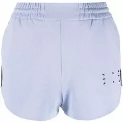 MCQ Logo-patch Short Shorts In 5355 LILAC -
