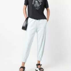 MCQ Logo-patch Track Pants In 4031 MENTA - -MCQ store online 17167275 35636637 600