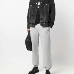 MCQ Logo Patch Track Pants In 1230 GREY - -MCQ store online 17178257 34834874 600