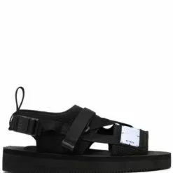 MCQ Breathe Br-7 Foam Sandals In 1000 BLACK -