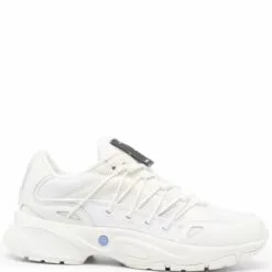 MCQ Logo-patch Lace-up Sneakers In 9013 WHITE - Low-Tops
