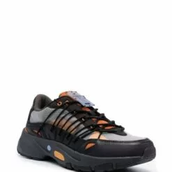 MCQ Panelled Low-top Chunky Sneakers In 1059 BLACK - Low-Tops -MCQ store online 17193046 34948779 600