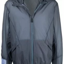 MCQ Zipped Hooded Jacket In 4016 BLUE - Lightweight Jackets