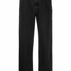 MCQ Wide-leg Jeans In 1000 BLACK -