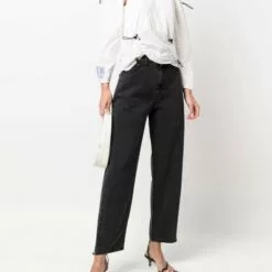 MCQ Wide-leg Jeans In 1000 BLACK - -MCQ store online 17199584 35064221 600