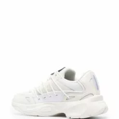 MCQ Logo Patch Lace-up Sneakers In 9013 - Trainers -MCQ store online 17199592 35036425 600