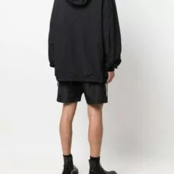 MCQ Hooded Zip-up Jacket In 1000 BLACK - Hooded Jackets -MCQ store online 17199595 35054469 600