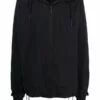 MCQ Hooded Zip-up Jacket In 1000 BLACK - Hooded Jackets