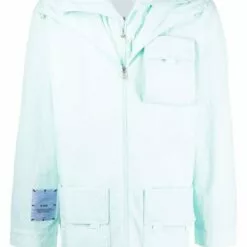 MCQ Multi-pocket Hooded Jacket In 4031 BLUE - Lightweight Jackets