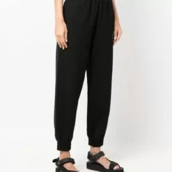 MCQ Plain Track Trousers In 1000 BLACK - Track Pants -MCQ store online 17200529 35064050 600