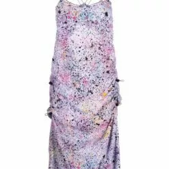 MCQ Paint Splatter Dress In 5003 - Cocktail & Party Dresses