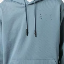 MCQ Stitch-detail Pullover Hoodie In 4016 BLUE - Hoodies -MCQ store online 17200541 35040484 600