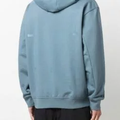 MCQ Stitch-detail Pullover Hoodie In 4016 BLUE - Hoodies -MCQ store online 17200541 35041170 600