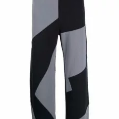 MCQ Colour Block Track Pants In 4009 BLUE -