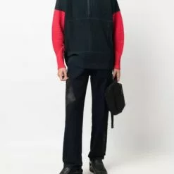 MCQ Panelled Straight Jeans In 4007 BLUE - Regular & Straight-Leg Jeans -MCQ store online 17221675 35306410 600