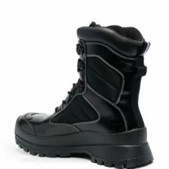 MCQ Lace-up Tactical Boots In 1006 BLACK - -MCQ store online 17225191 35375867 600