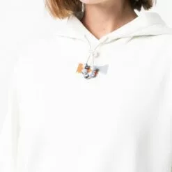 MCQ Graphic-print Hoodie In FROST - Hoodies -MCQ store online 17229086 35301998 600