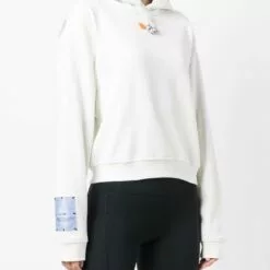 MCQ Graphic-print Hoodie In FROST - Hoodies -MCQ store online 17229086 35304003 600