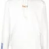 MCQ Abstract Print Hoodie In 4725 BIANCO - Hoodies