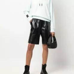 MCQ Icon No.0 Cotton Hoodie In 4031 SEA BREEZE - Hoodies -MCQ store online 17234087 35415589 600